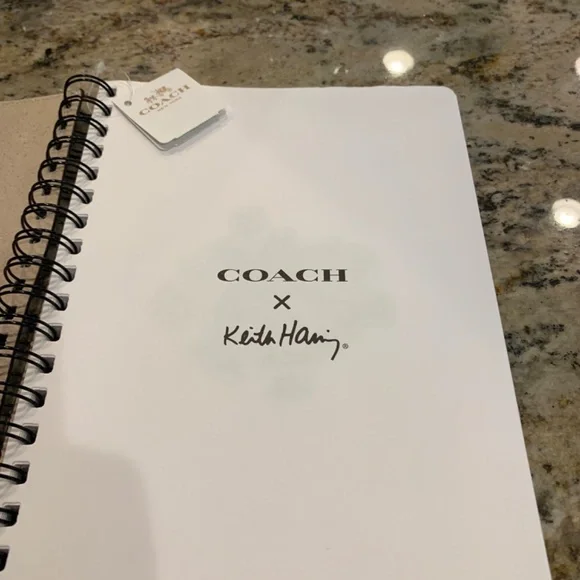 Coach Kieth Haring Dog Note Book - Picture 2 of 8